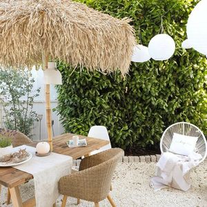 Sombrilla Tiki de Bambú Natural para Jardín, Parasol con Techo de Paja, Protección Solar para Resort, Hotel, Cafetería, Venta al por Mayor Kingcraftviet - Product Image 5