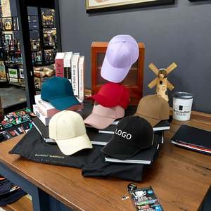 Gorra de Béisbol de Algodón de 6 Paneles para Otoño e Invierno, Gorra de Ala Ancha para Hombre y Mujer, Estilo Coreano, Personalizable - Product Image 3