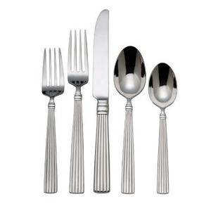 Argenterie Mariage Couverts Plaqué Argent Avec Doublure Design Poignée en acier inoxydable Cuillère couteau fourchette Couverts Set - Product Image 1