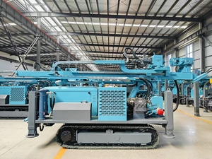 Plataforma de perforación de sondeo con cable totalmente hidráulica FengSu 800m 118kW FD-800 con fuerza de elevación de 12t y movilidad sobre orugas - Product Image 3