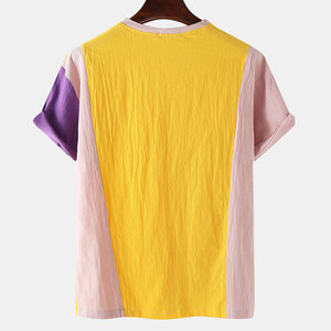 เสื้อยืดพิมพ์ลายคุณภาพสูง สวมใส่สบายสำหรับผู้ชาย ทรงปกติ ผ้าฝ้าย 100% คอลเลคชั่นฤดูร้อน TAIZEN SPORTS TS-09 แขนสั้น แห้งเร็ว - Product Image 2