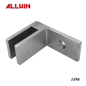 Solid Brass <b>Folding</b> Door Glass Clamp <b>Hinge</b> Connector Glass Door Hardware - Product Image 2