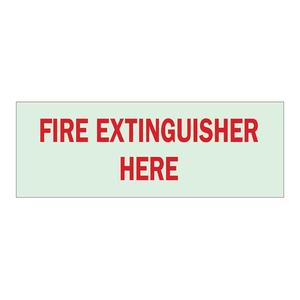 Panneau d'extincteur Brady - Panneau de sécurité durable rouge/blanc pour intérieur et extérieur - Product Image 3