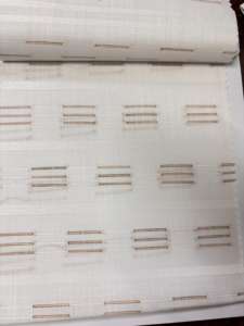 ผ้าเสื้อเชิ้ตโพลีคอตตอนลายทางเกรดส่งออก ทนทาน เนื้อผ้านุ่ม สำหรับเสื้อผ้าบุรุษและสตรี - Product Image 4