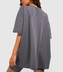 Camiseta de Algodón para Mujer, Tops de Moda, Camiseta de Manga Corta con Cuello Redondo, Logotipo Personalizado Impreso, Letras Divertidas, Camisetas Casuales - Product Image 3