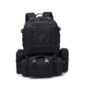 Sac banane tactique en toile pour homme et femme, imperméable, léger, à porter sur la poitrine, pour l'entraînement en extérieur et la course à pied, avec fermeture éclair - Product Image 2