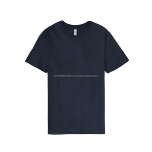 Camiseta de algodón 100% de 180gsm transpirable tratada con tinte personalizada con impresión Digital de pantalla camiseta con patrones de logotipos personalizados - Product Image 1