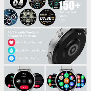Reloj inteligente de moda AMOLED de 1,43 ", de doble frecuencia GPS, mayorista integrado, 4Gb Flash Al Voice, 5ATM, resistente al agua, llamada BT, IOS y Android - Product Image 2