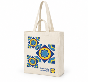 Sacs fourre-tout en toile de coton Off White 310 GSM 38x42x20cm, logo personnalisé, vente en gros, OEM, réutilisables, marque privée, commande en gros SNCH101 - Product Image 6