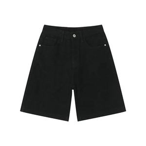 Nuevos pantalones cortos de mezclilla holgados de verano para hombre al por mayor, estilo vintage, MOQ bajo, informales, lavados, para hombre - Product Image 5
