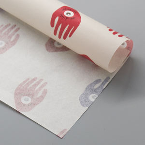 Food Safe Grade Eco-Friendly Recyclable <b>Burger</b> Cheese <b>Wrapping</b> 40g White Greaseproof Sandwich <b>Paper</b> Microwave Safe Custom Logo - Product Image 6