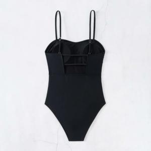 Hot Selling New Style Women Swimdress Customized Color & Logo 1 Piece Letter Pattern - Product Image 4