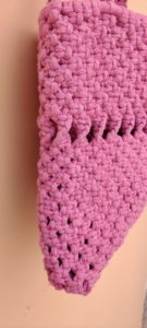 Sac à bandoulière unisexe en crochet fait main, style bohème, léger, tricoté, sac fourre-tout, doublure en polyester, ouvert, été, extérieur, 1L - Product Image 3