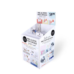 ชั้นวางกระดาษแข็งสำหรับใช้ในครัวเรือนดิสเพลย์วอลล์เปเปอร์กระดาษขายปลีก - Product Image 2