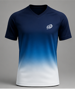 Camiseta Deportiva Personalizada con Sublimación, Cuello en V, Secado Rápido, Transpirable, Spandex/Algodón, para Entrenamiento Deportivo - Product Image 1