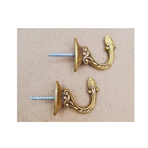 Brass Hook Wall <b>Holder</b> Christmas <b>Stocking</b> <b>Holder</b> Towel Robe Hook Coat Clothes Hanging Hook At Cheap Price - Product Image 1