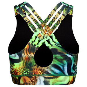 Sujetador deportivo de yoga de alta sujeción para mujer, venta al por mayor, ropa deportiva para gimnasio, sujetador de fitness transpirable, tallas grandes, personalizable - Product Image 3