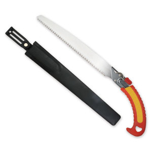 Scie à main droite SONO JS350 pour jardinage et agriculture, en acier à haute teneur en carbone, lame fixe 350 mm, 20 TPI, manche en plastique - Product Image 1