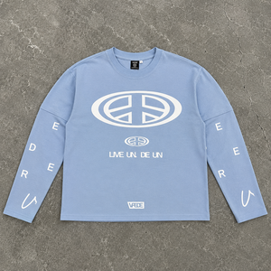 Chemises pour hommes personnalisées à coupe régulière, à capuche, à manches longues, en polaire, écologiques, décontractées, streetwear, pull-over, OEM ODM - Product Image 3