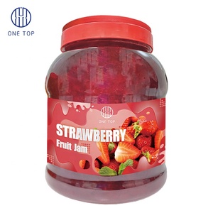 Sirop de saveur de fraise de confiture (ingrédient de thé de bulle, confiture) - Product Image 1