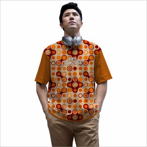 เสื้อยืดผู้ชายทรงหลวมพิมพ์ลายแฟชั่นลำลอง เนื้อผ้านุ่ม 100% ผ้าฝ้าย เสื้อยืดผู้ชายสำหรับใส่ทำงานและสไตล์สตรีท - Product Image 2