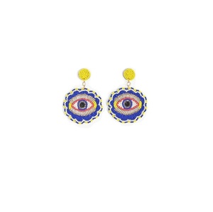 Pendientes de Cuentas Hechos a Mano, Estilo Tradicional de Moda, Pendientes de Cuentas de Lujo, Joyería de Diseño Único, Regalo - Product Image 1