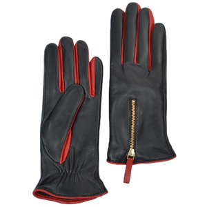 New Ladies Genuine Sheepskin Suede Leather Eco-Friendly <b>Gloves</b> Soft Warm <b>Touch</b> <b>Screen</b> Cold Protection <b>for</b> Daily Party Travel - Product Image 5