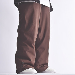 Pantalon de neige professionnel élégant marron 2026, chaud, doublé polaire, imperméable, avec cordon de serrage ajustable à la cheville et coupe décontractée - Product Image 1