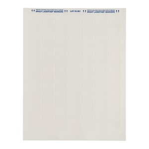 Étiquettes en polyester auto-laminantes Brady LaserTab pour l'identification des échantillons et de l'équipement de laboratoire - Product Image 3