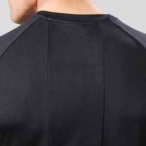 T-shirts de fitness pour hommes de qualité supérieure, coupe ajustée, tricotés, en spandex/polyester, confortables à porter, commande en gros disponible - Product Image 6