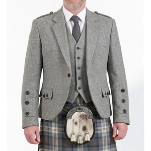 Nouvelle veste Argyle pour homme, veste de mariage écossaise Highland pour homme, veste de mariage faite à la main pour homme - Product Image 1