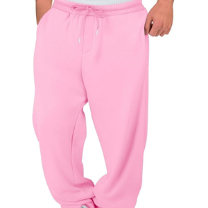 Nouveau pantalon de survêtement décontracté pour homme, coupe double taille, délavage foncé, haute qualité, matière personnalisable, en promotion - Product Image 2