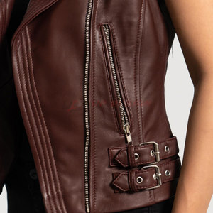Chaleco de Piel Tejida Informal, Transpirable, Duradero y Ligero, al Por Mayor, Precio Económico, Servicio OEM para Mujer - Product Image 6