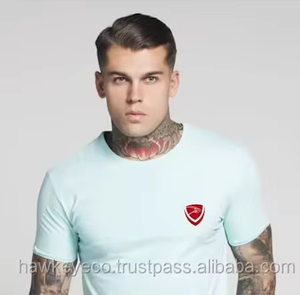 Camiseta de Verano para Hombre, Negra, con Diseño Floral, Tejida, Ecológica, Transpirable, de Secado Rápido, Poliéster/Spandex, al Mejor Precio - Product Image 4