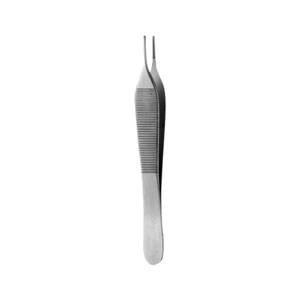 Pince à pansement manuelle standard Adson, dentée, 12 cm, en acier inoxydable, instrument chirurgical de maintien des tissus, dentaire, réutilisable - Product Image 3