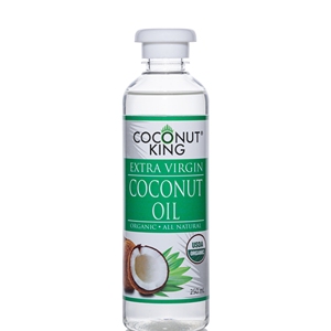 Aceite de Coco Virgen Orgánico Coconut King 250 ML - Product Image 1