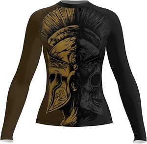 Custom Design Men's Long Sleeve Rashguard BJJ Compression Wear 100% Polyester Premium Quality OEM Service <b>Heat</b>-Transfer Printed - Product Image 1