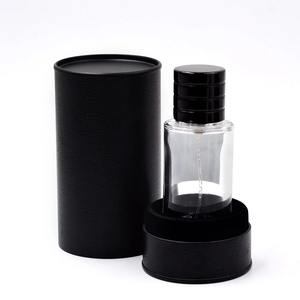 Boîte cylindrique en carton biodégradable, tube en papier scellé imprimé sur mesure pour emballage multi-inserts, tube écologique sans plastique - Product Image 1