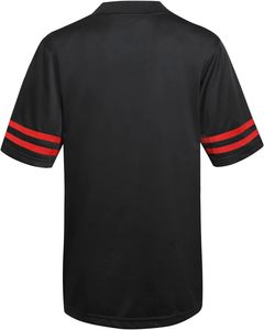 Maillot de football style vintage en mélange de spandex respirant, logo personnalisé par transfert thermique, fournisseur OEM, vêtements de sport professionnels - Product Image 2