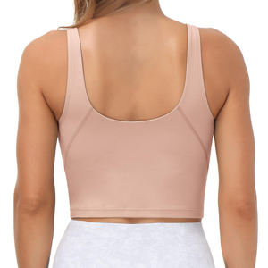 Camiseta sin mangas con cuello en V para mujer, top corto sexy para mujer, camiseta sin mangas ajustada para mujer - Product Image 6