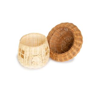 Top Bags Supplier Kids <b>Handbags</b> Cute Rattan Mushroom fairy House Basket Bag for Boys and <b>Girls</b> - Product Image 3