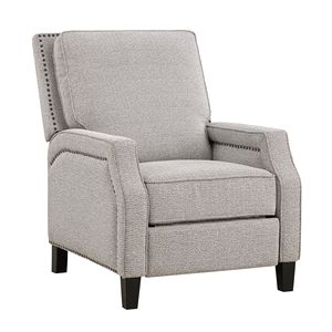 Poltrona Reclinabile in Tessuto Chenille Stile Transizionale con Cuscino Singolo, Moderna per Soggiorno, Recliner Push-Back - Product Image 4
