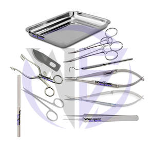 Kit de base d'instruments chirurgicaux vétérinaires microchirurgicaux 11 pièces – Outils vétérinaires généraux et dentaires essentiels pour la stérilisation et l'appendicectomie mineure - Product Image 5