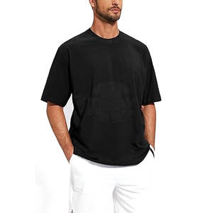 Camisa de hombre con hombros caídos, estilo moderno, corte holgado, ideal para un look informal y a la moda para el día a día. - Product Image 3