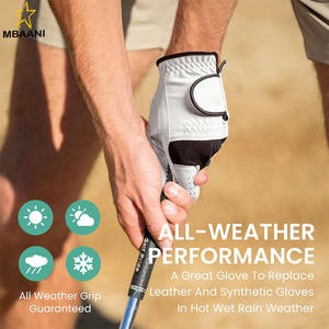 ถุงมือกอล์ฟสำหรับผู้ชาย เหมาะสำหรับนักกอล์ฟมือซ้ายและมือขวา กันลื่น ใช้งานได้ทุกสภาพอากาศ สวมใส่สบาย ระบายอากาศได้ดี - Product Image 6