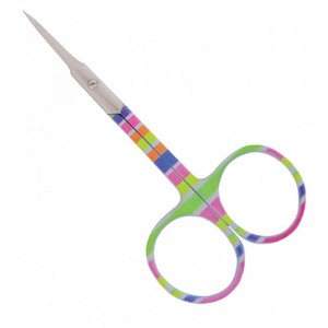Professional Stainless Steel Manicure Nail Scissors Custom Logo Sharp Curved Blades for Teenagers-Nail Art Durable Cuticle Care - Product Image 5