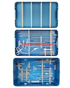 BISONS Stainless Steel Manual Distal Femoral Retrograde <b>Nail</b> & Short PFN Instrument Set Trauma Surgery <b>Kit</b> - Product Image 1