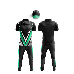 Premium Quality Sublimated <b>Cricket</b> Team Kit | Men Women Youth <b>Cricket</b> Wears Polo Shirt and Trouser Full Team Outfit - Product Image 1