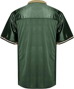 เสื้อเจอร์ซีย์ตาข่ายแบบติดกระดุมเต็มตัว-ชุดทีมเบสบอลมืออาชีพ-ระบายอากาศได้ดี แห้งเร็ว พิมพ์ลายด้วยความร้อน ด้านหน้าสั้น แบบยูนิเซ็กส์ สำหรับลีกต่างๆ - Product Image 6