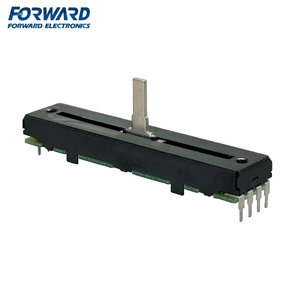 Potenciómetro Deslizante de Película de Carbono de Alta Precisión RF45B de 45mm con Cono ABC y Tolerancia del 20% para Control de Fader de Mezclador de Audio - Product Image 1